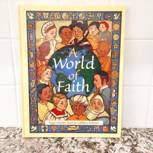 A World of Faith autographed hardcover book ages 8-10
